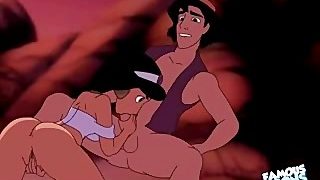 Disney Porn: Alladin Fuck Jasmine