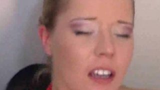 Steamy, german hardcore anal in the restroom