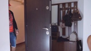 Anisyia Livejasmin naked pizza delivery boy surprise hidden camera HD4K