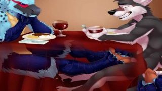 FANCY FOOTWORK furry yiff porn animation