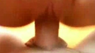 Tight shaved pussy gets a good soft fuck