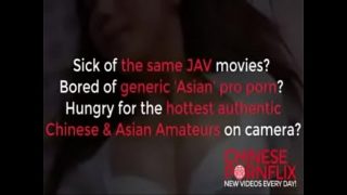 Sweet China doll screams for her black cock