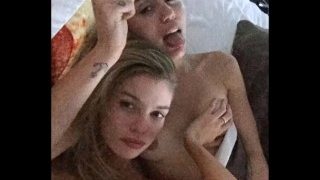 Insane Miley Leaked Pissing & Lesbian Homemade