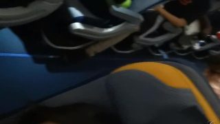 So I’m in a 11hr flight, what do I do?Touch myself with strangers around☺