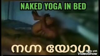 NAKED YOGA IN BED