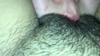 SEXY GREEN EYED LESBIAN EATS HER MOANING GIRLFRIENDS WET PUSSY