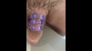 Tortured hairy cock