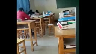 China Chinese blowjob in classroom