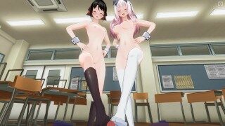 Shinomiya Kaguya & Fujiwara Chika – LOVE IS WAR custom maid 3d 2