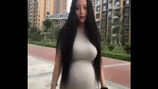 Most beautiful prego Chinese lady