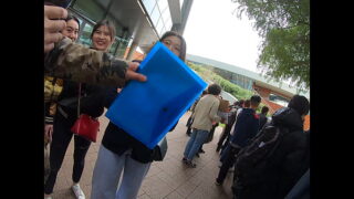 Chinese women attack Hong Kong student