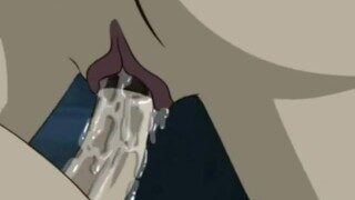 Naruto fucking Sakura in this scene and cover her face with lots of cum