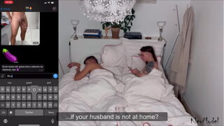 Cheating wife fucks with her husband and lover in one evening KleoModel