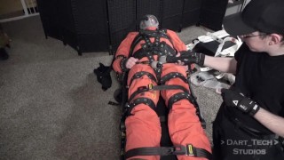 Male Sub Straps In And Gets Vibrated By Dom