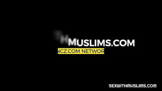 Hot chick in hijab gets some rod in her