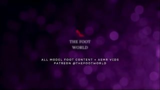 Clean my feet with your tongue