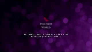 POV you’re my foot bitch