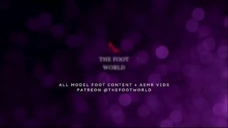 Would you worship these feet